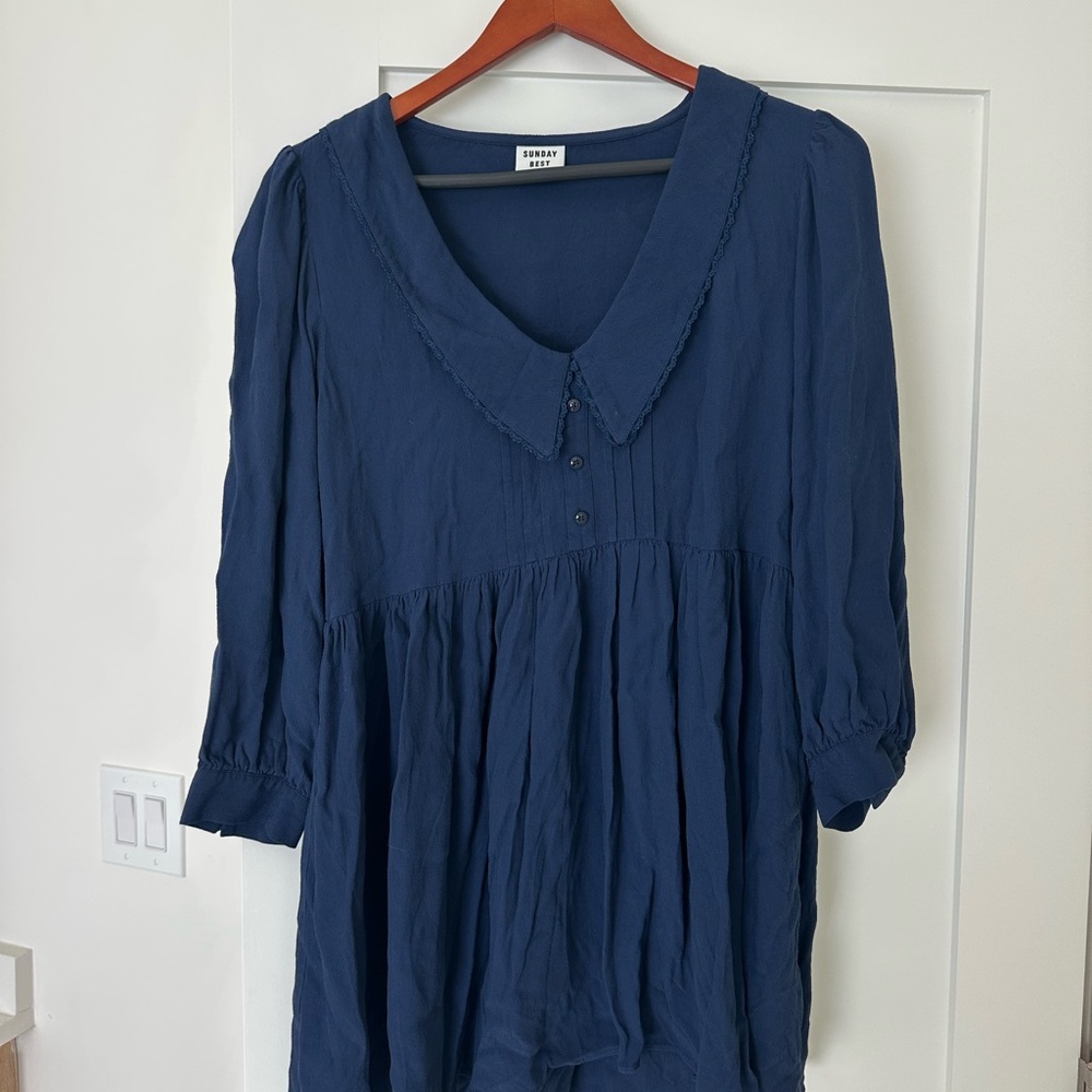Sunday Best Aritzia Loretta Mini Babydoll dress - Picture 7 of 11